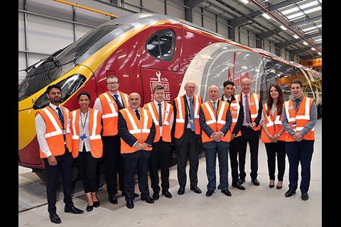 What Alstom describes as ‘the largest and most sophisticated’ rolling stock refurbishment facility in the UK was officially opened in Widnes on June 29.